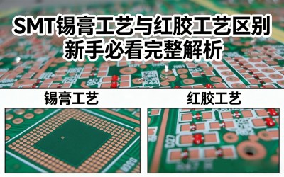 SMT锡膏工艺与红胶工艺区别 新手必看完整解析